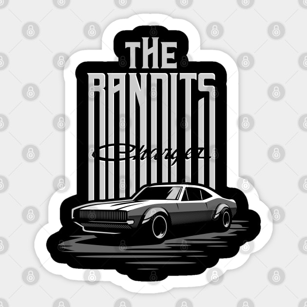 American Muscle car dodge Sticker by celengan